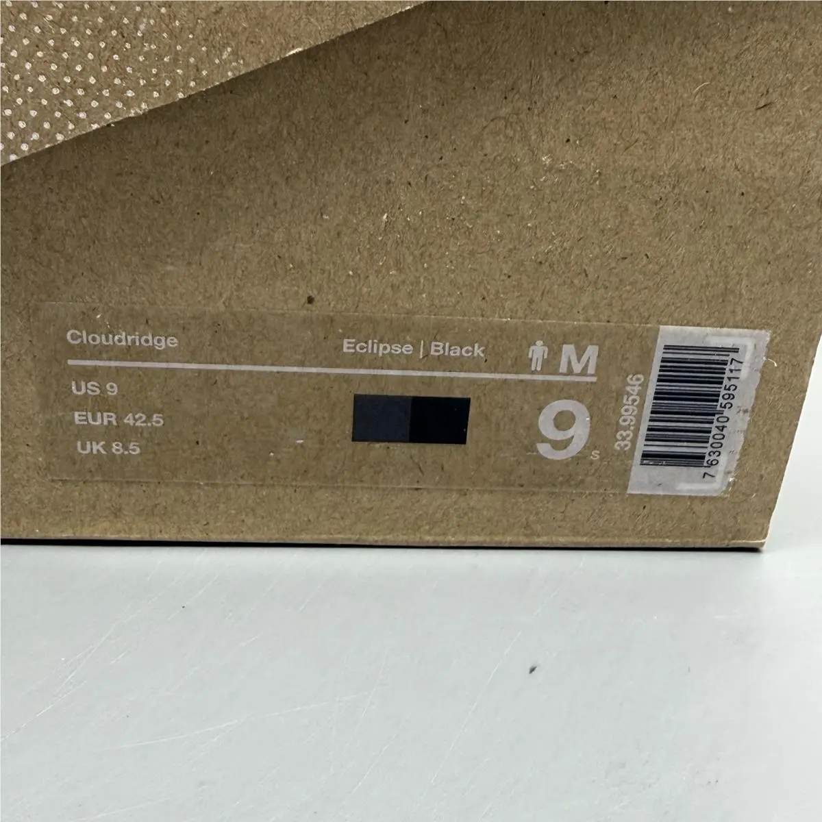 On-Running shoes - Cloudridge - Cloudridge - 3399244 - Eclipse/Black (UPC: 7630040595117) 10