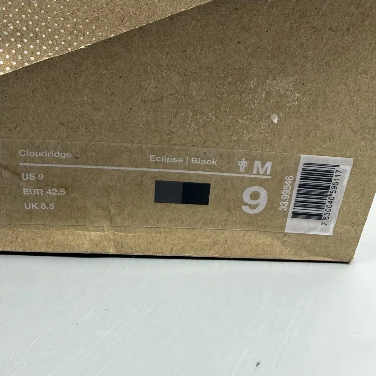 On-Running shoes - Cloudridge - Cloudridge - 3399244 - Eclipse/Black (UPC: 7630040595117) 12