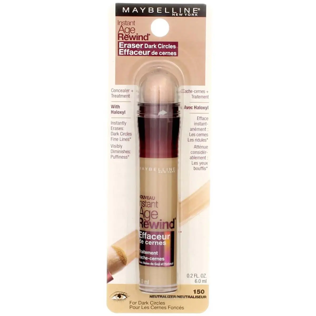 5 Pack  Instant Age Rewind Eraser Dark Circles Concealer by Maybelline