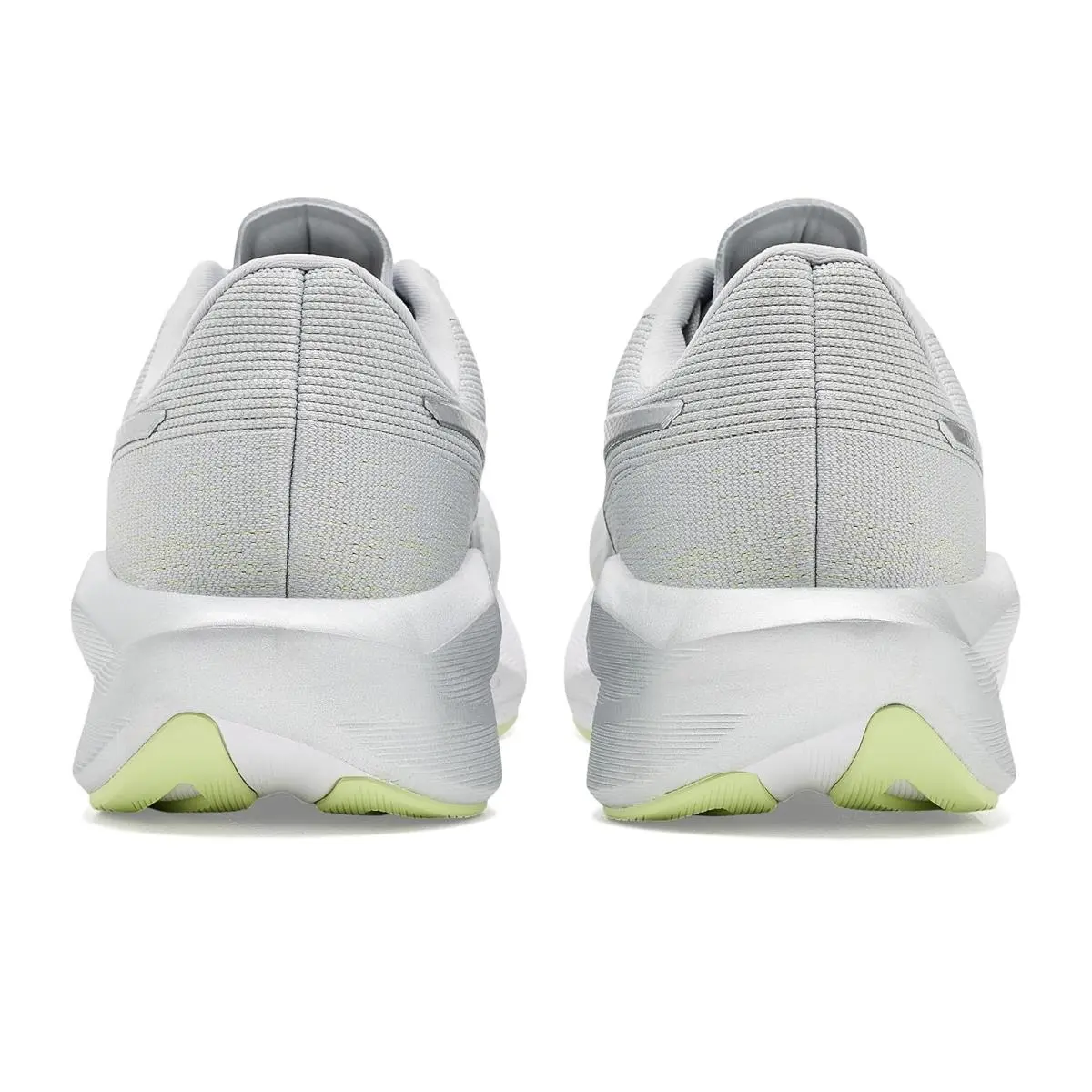 Asics shoes - Platinum/Glow Green 5