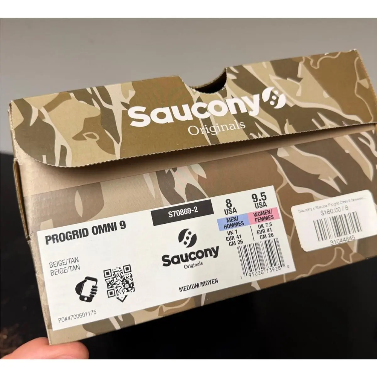 Saucony shoes - Saucony Progrid Omni 9 - Progrid Omni - S70869-2 - Beige 24