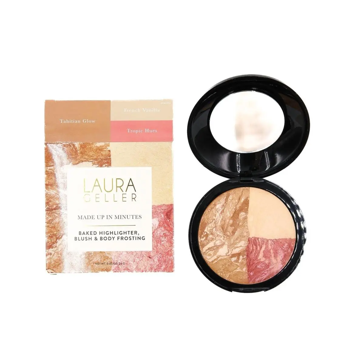 Laura Geller - Made Up In Minutes Baked Highlighter Blush Body Frosting