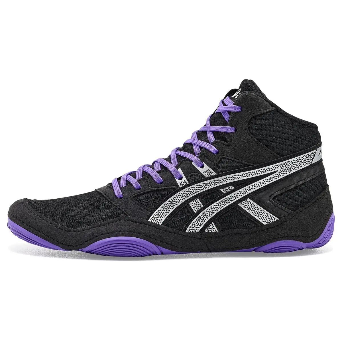Asics shoes - Black/Radiant Amethyst 9