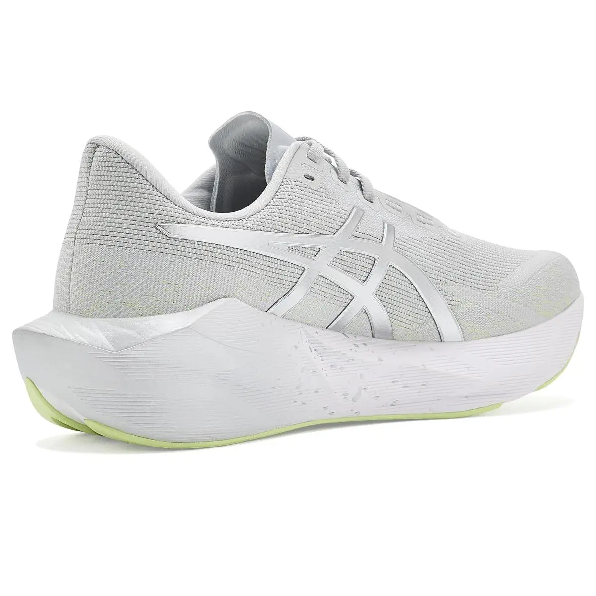 Asics shoes - Platinum/Glow Green 1