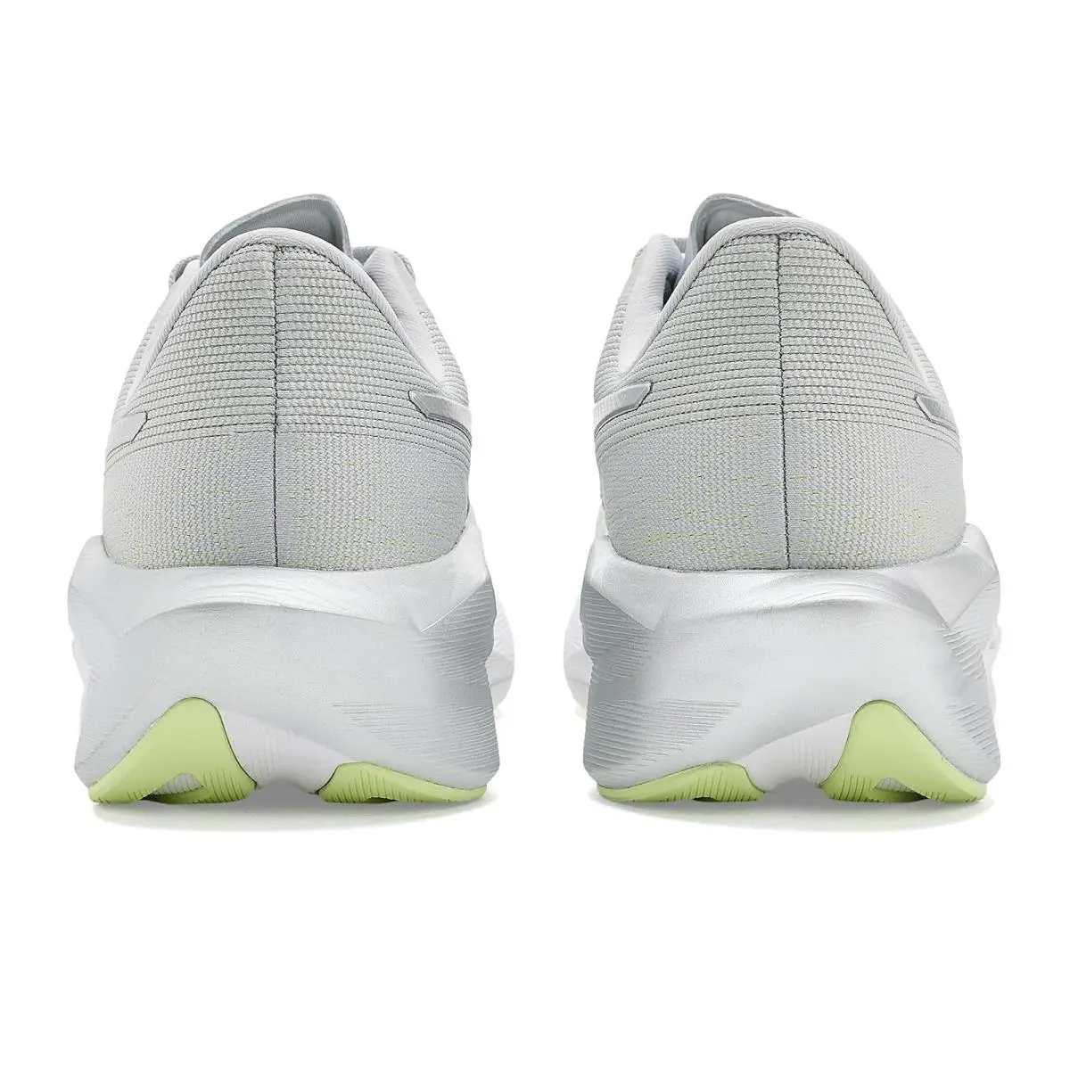 Asics shoes - Platinum/Glow Green 5