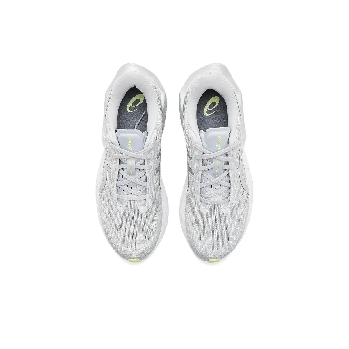 Asics shoes - Platinum/Glow Green 7