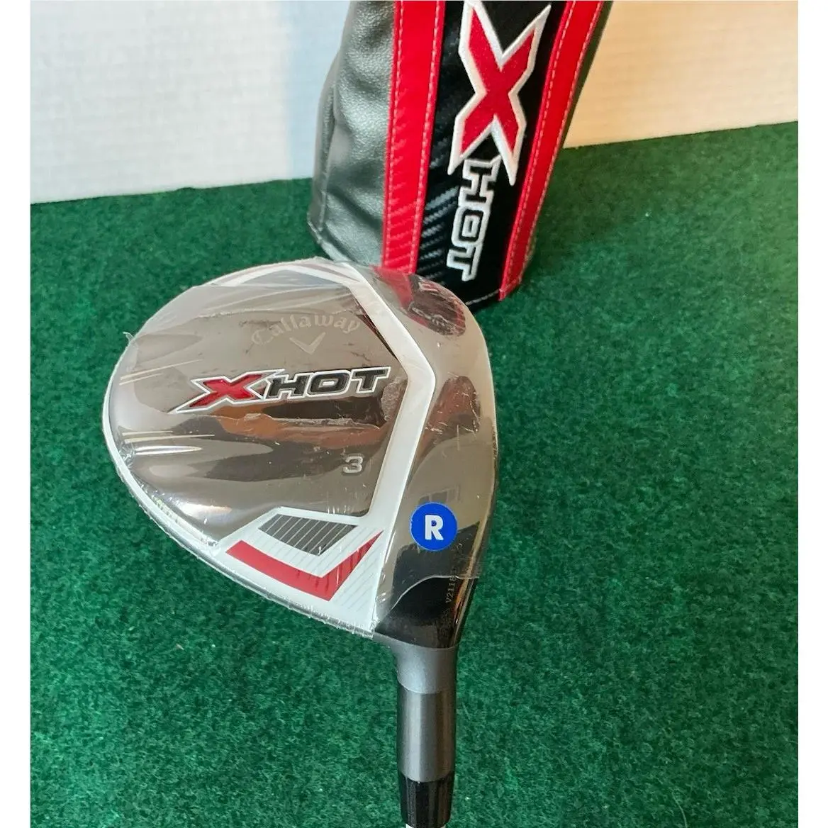 Callaway X Hot Fairway 3 Wood Regular Shaft In Factory Plastic