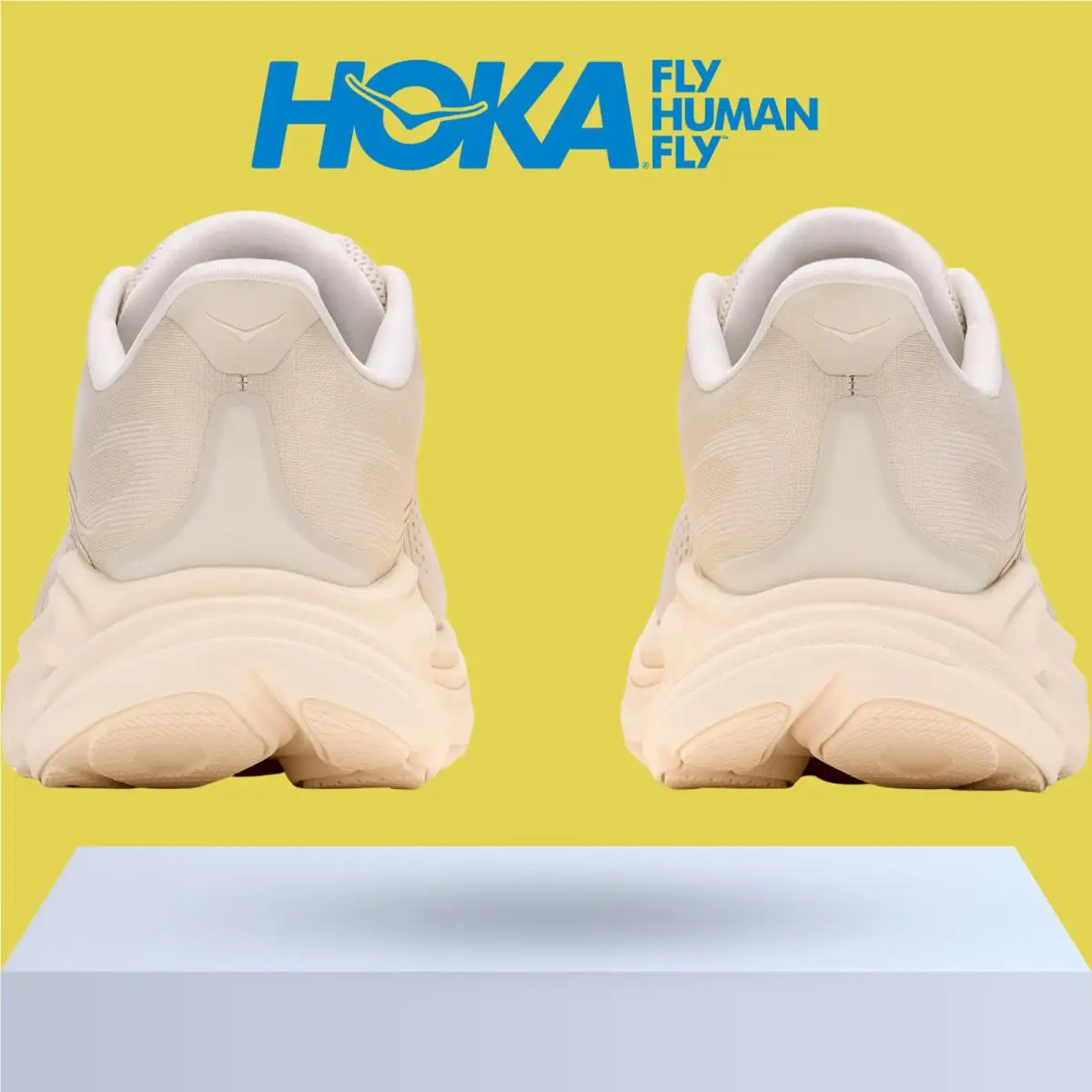 Hoka shoes - Hoka One One Clifton 11 - Alabaster/Oat Milk 1