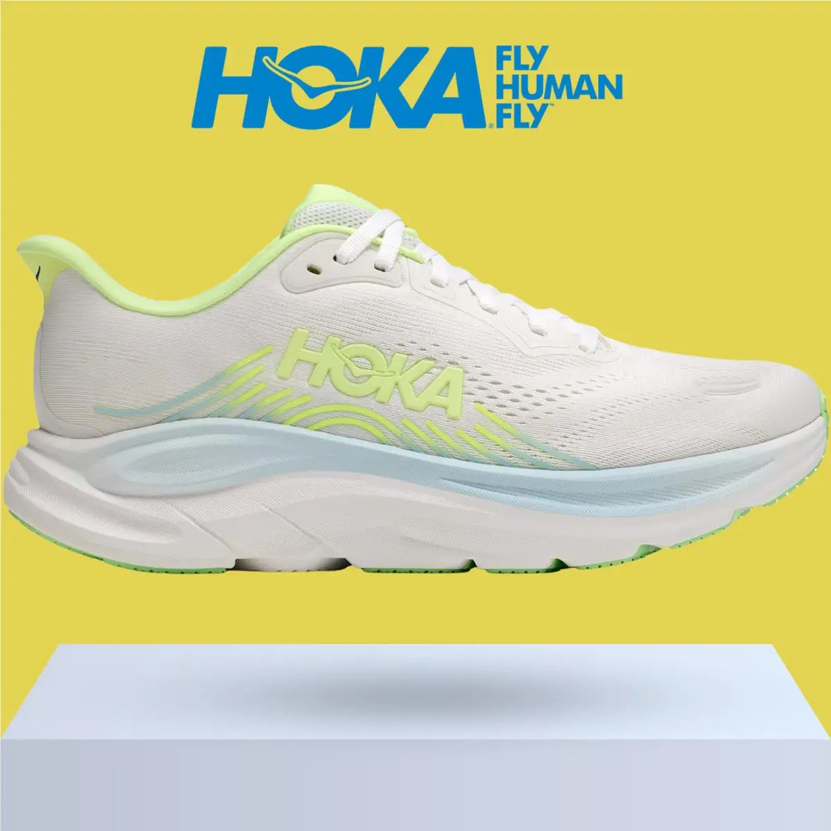 Hoka shoes - Hoka One One Clifton 11 - Alabaster/Oat Milk 24