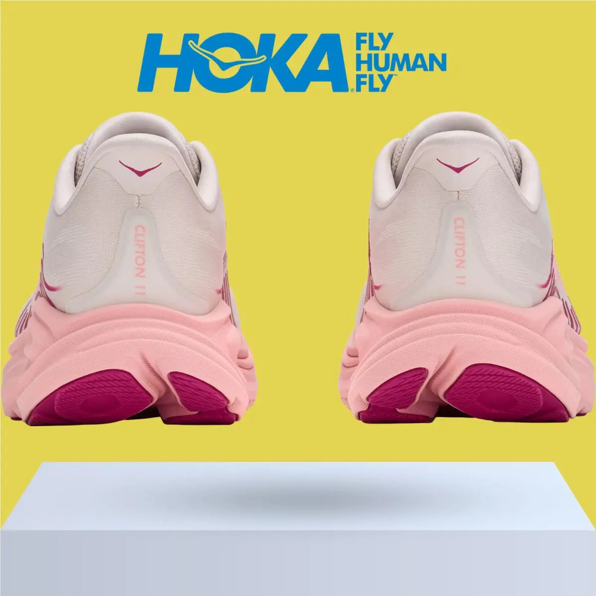 Hoka shoes - Hoka One One Clifton 11 - Alabaster/Oat Milk 31