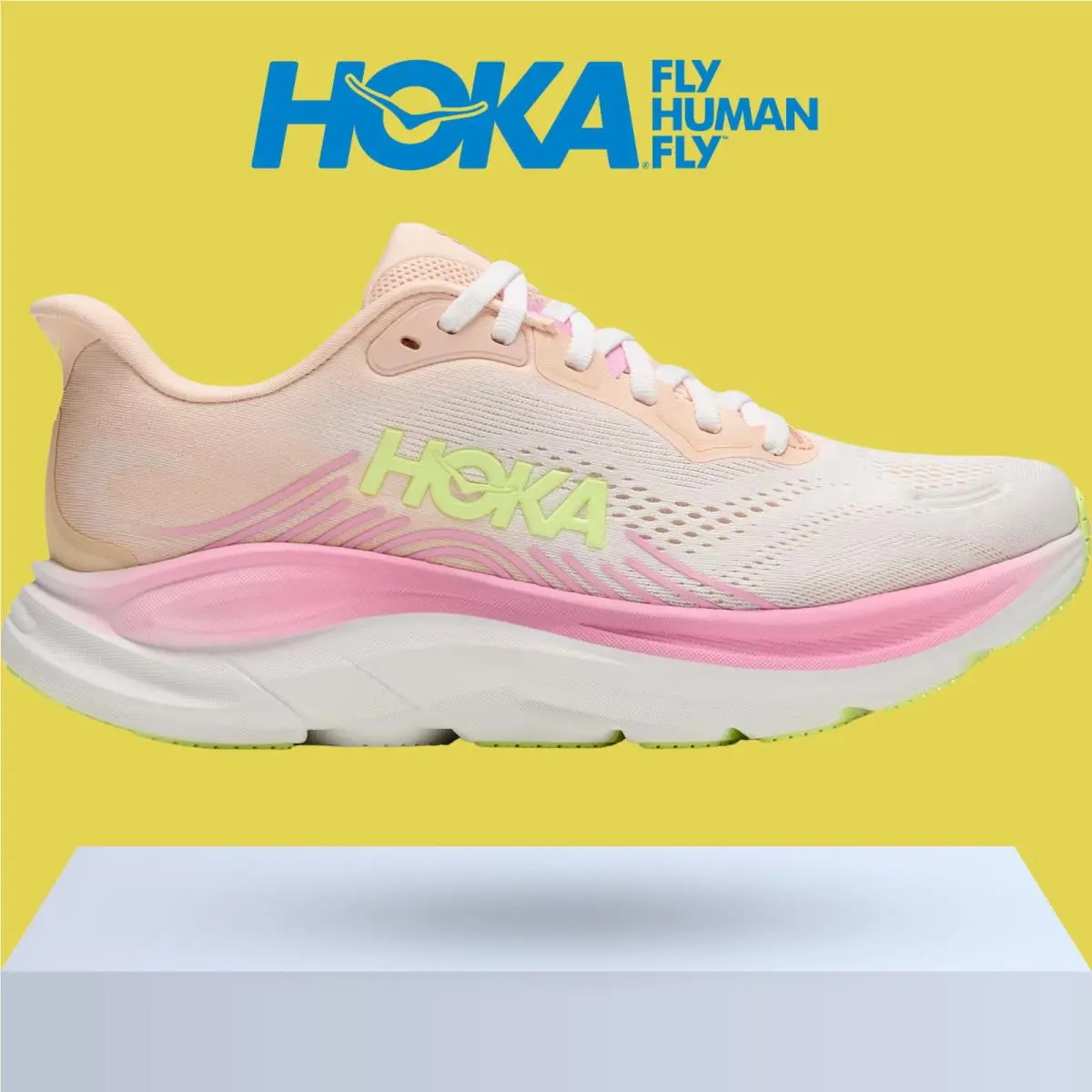 Hoka shoes - Hoka One One Clifton 11 - Alabaster/Oat Milk 44
