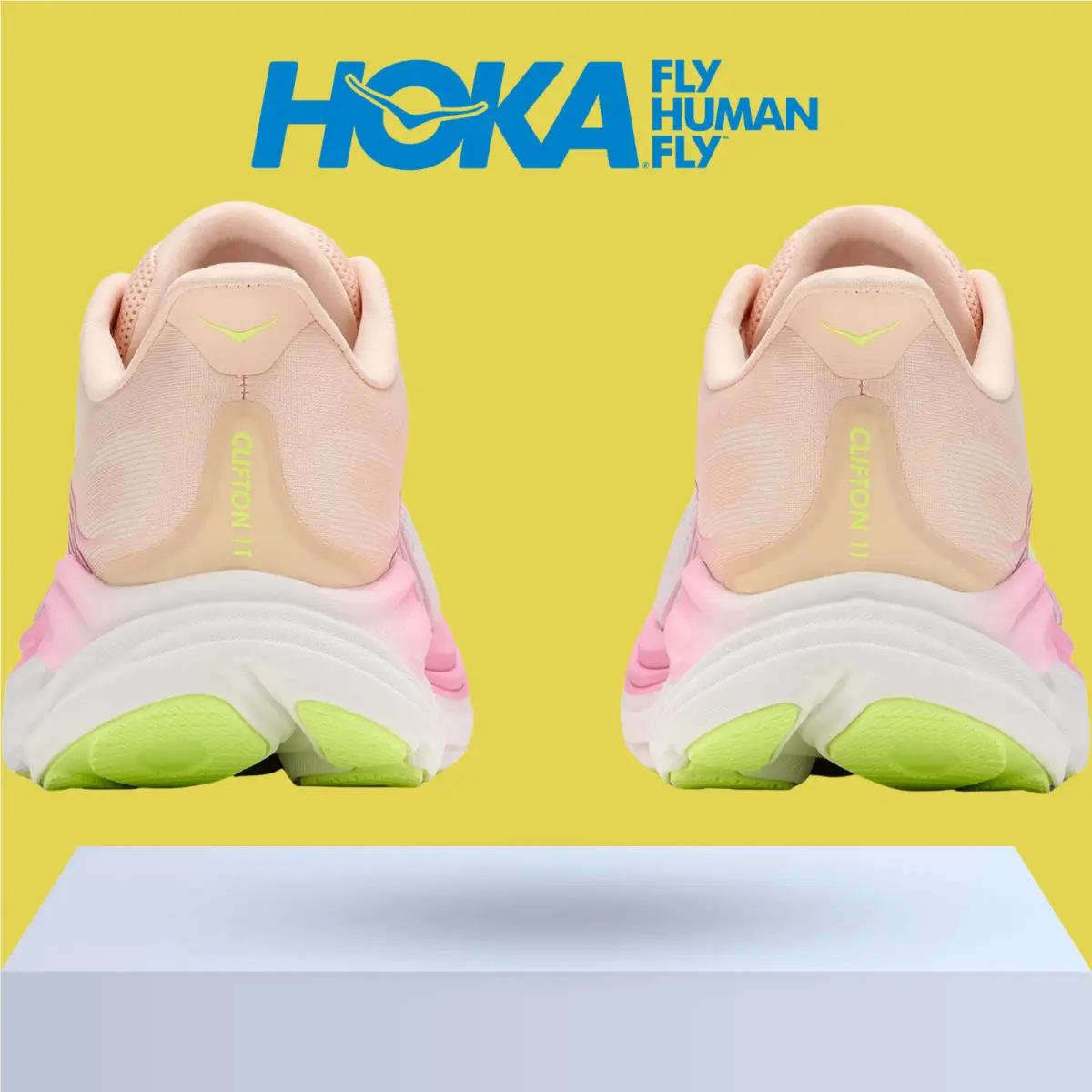 Hoka shoes - Hoka One One Clifton 11 - Alabaster/Oat Milk 46