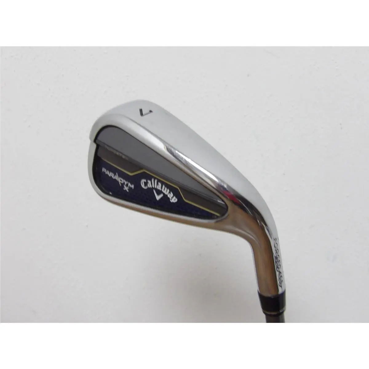 Callaway Paradym X Forged 7 Iron Regular Hzrdus 5.5 Graphite W/shop Wear