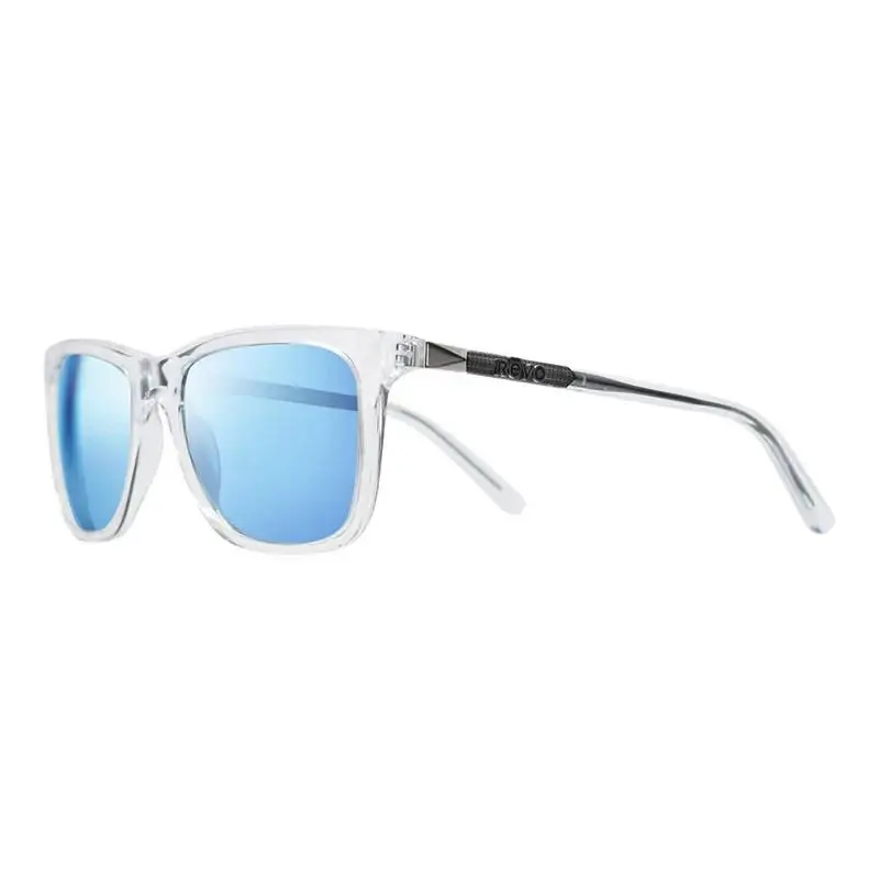 Sunglasses Jeep Cove Clear Crystal Frame / Blue Water Polarized Lens RE1164 by Revo
