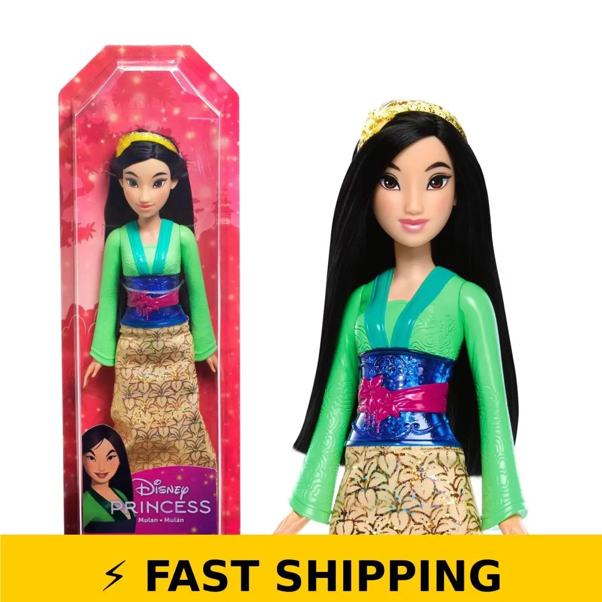 Disney Princess Mulan 11 Fashion Doll with Sparkling Outfit