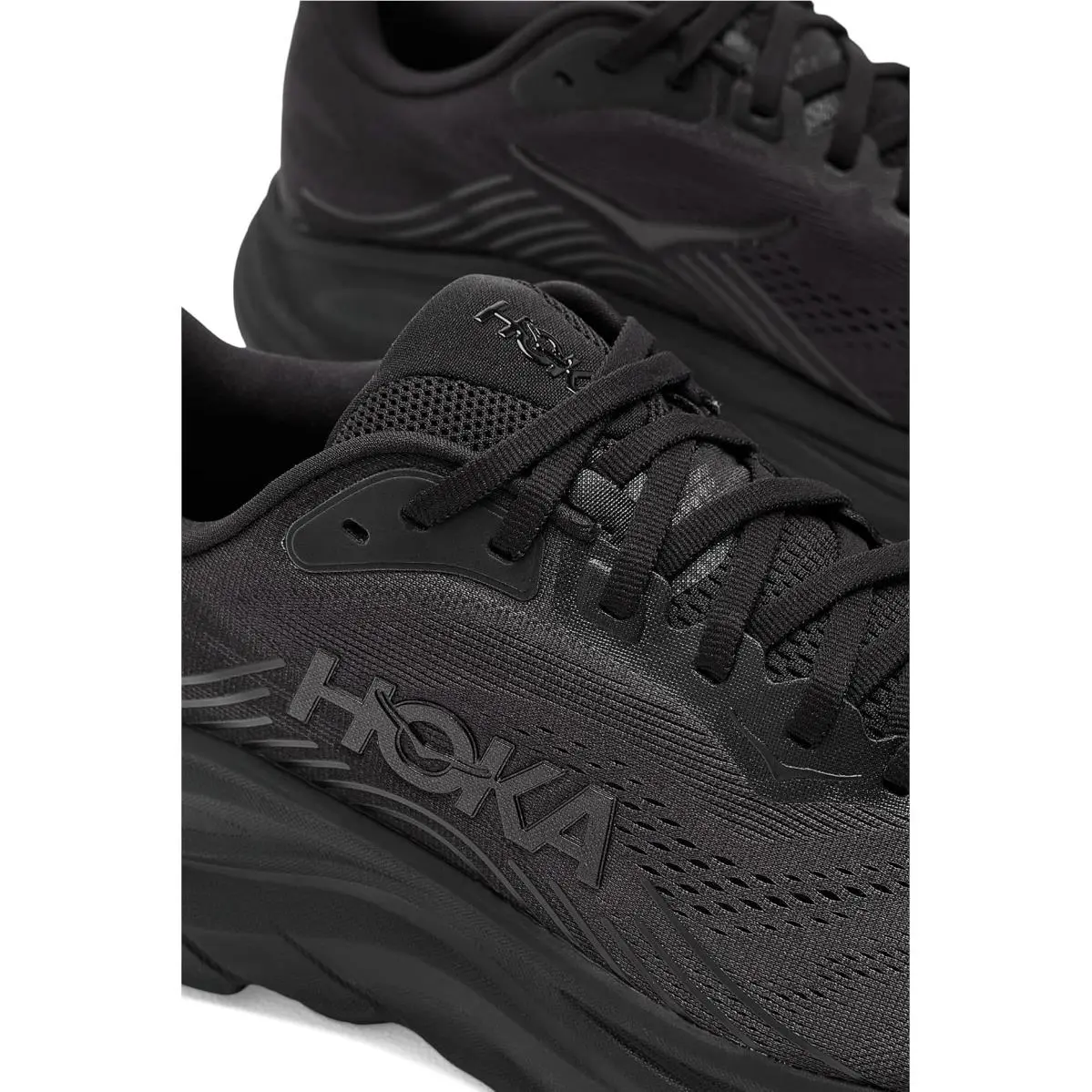 Hoka shoes - Black/Black 4