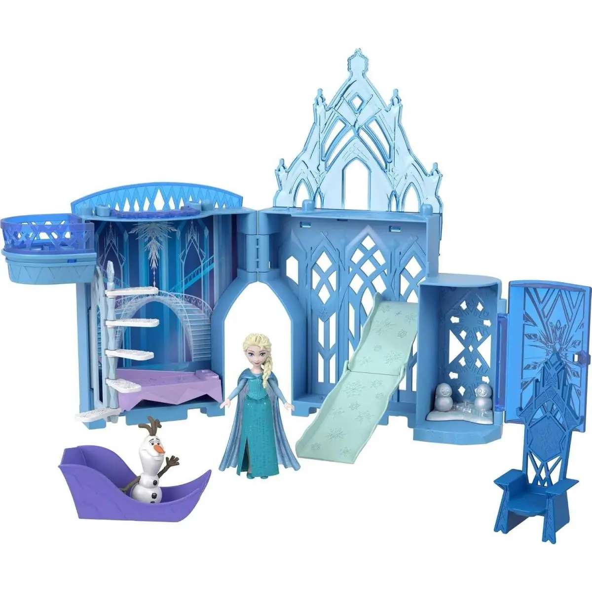 Disney Frozen Toys Elsa Ice Palace Storytime Stackers Castle Doll House Playset