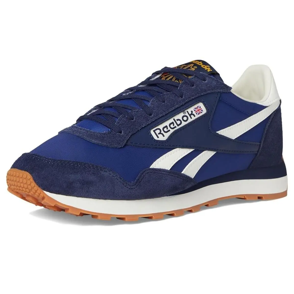 Reebok Aztec II 100231044-NVY Sneaker Men 11 Navy Suede Lifestyle Shoes ZOGG2785