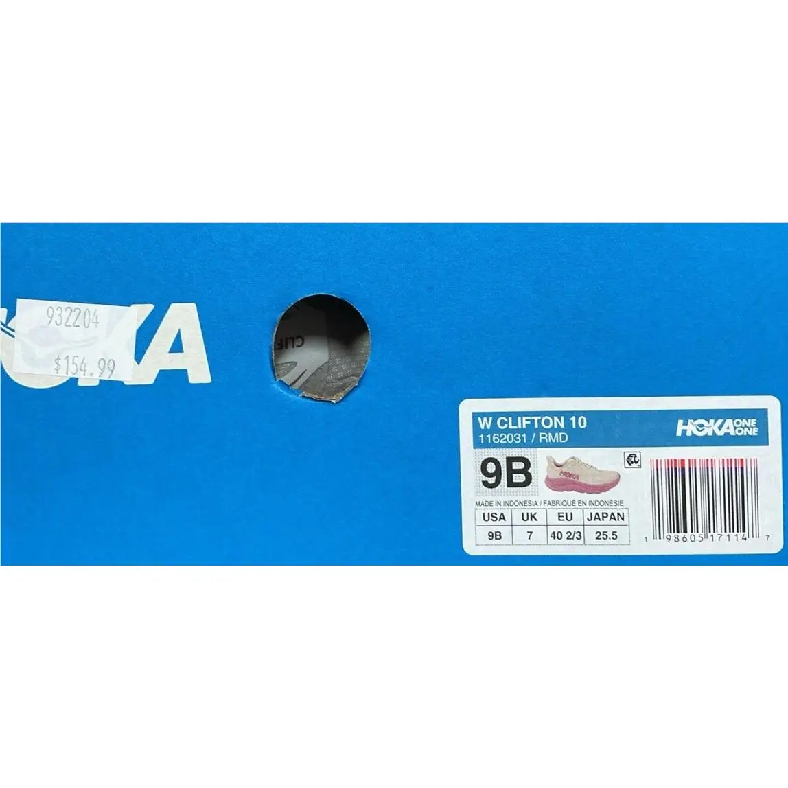 Hoka shoes - One Clifton - One Clifton - 1162031-RMD - Pink 12