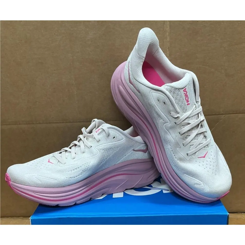 Hoka shoes - One Clifton - One Clifton - 1162031-RMD - Pink 7