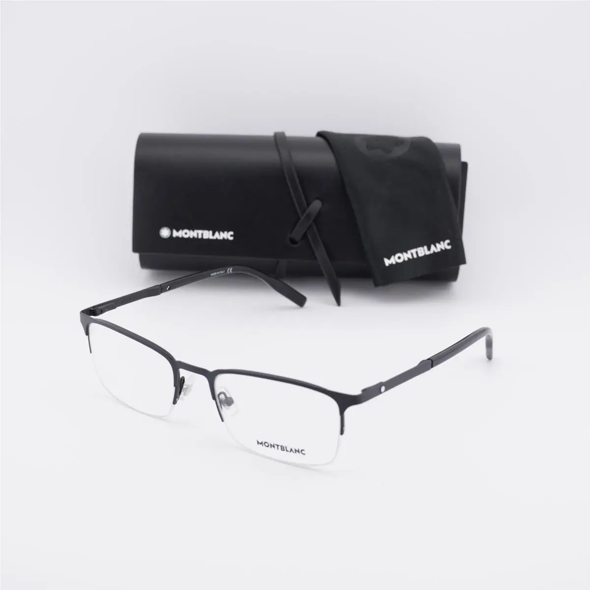 Montblanc MB0117O 001 Black 54mm Eyeglasses