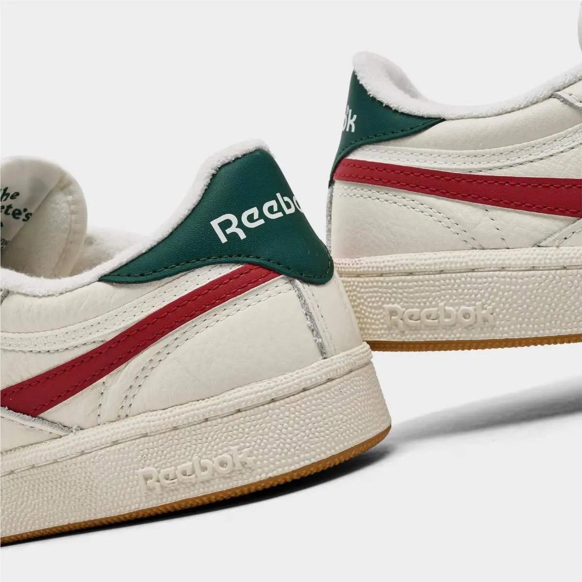 Reebok shoes - 244927 101 - Chalk/Flash Red/Dark Green 0