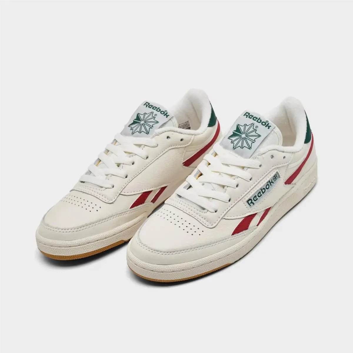 Reebok shoes - 244927 101 - Chalk/Flash Red/Dark Green 1