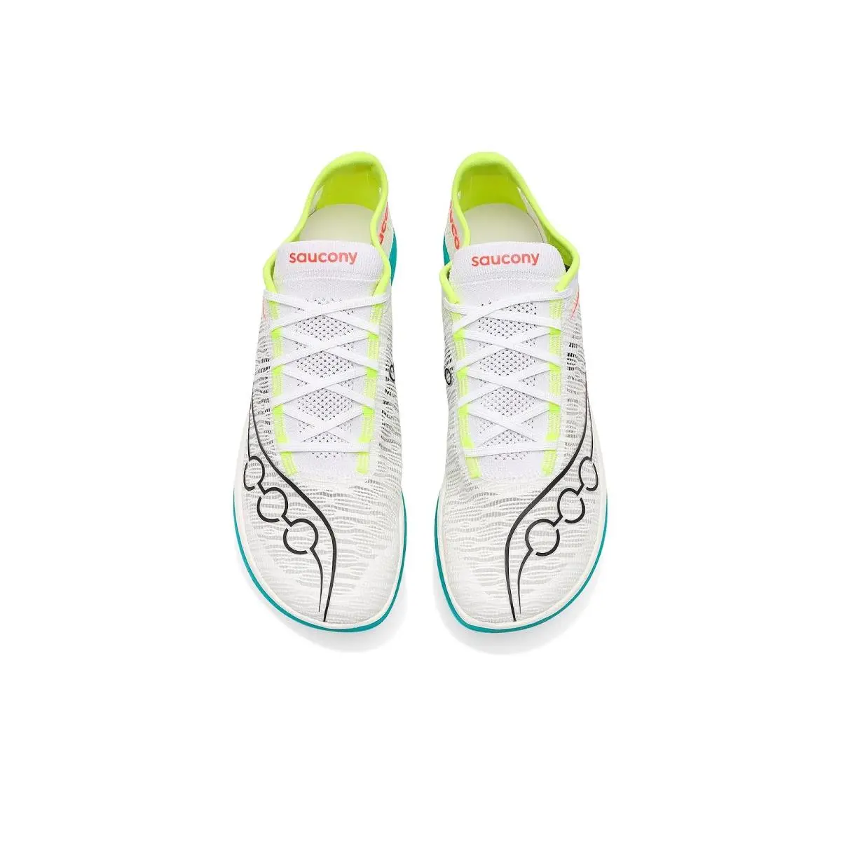 Saucony shoes - White/Mutant 7