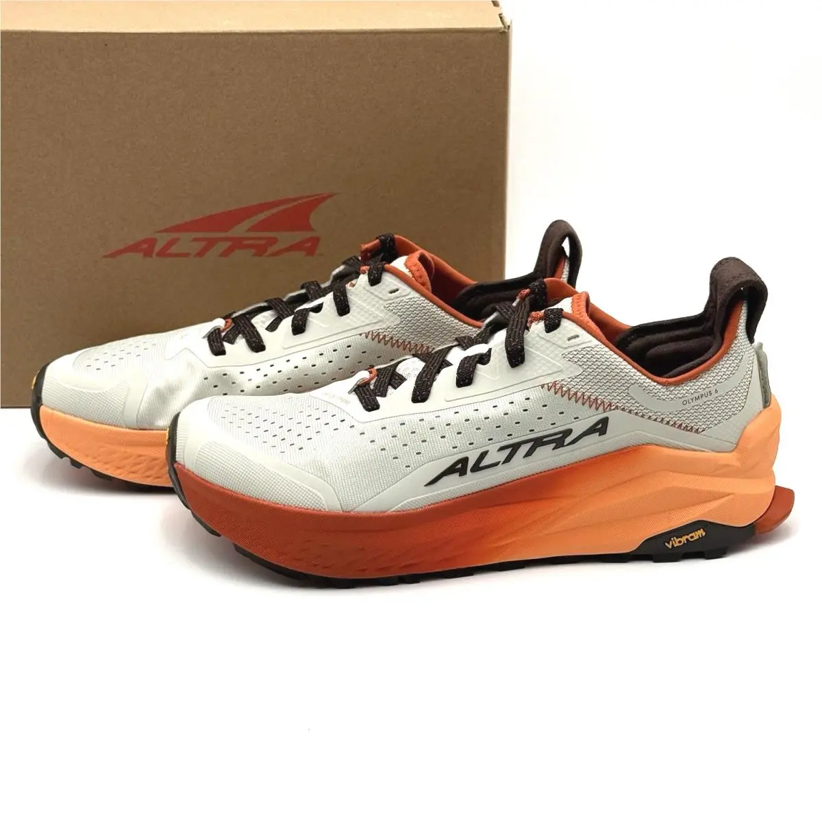 Men`s Size 11.5 Altra Olympus 6 Low Top Hiking Trail Running Shoes AL0A85NJ280