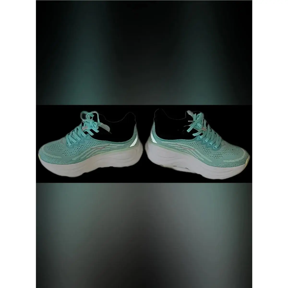 Hoka shoes - Bondi 9 - Bondi - Teal and Pink 17