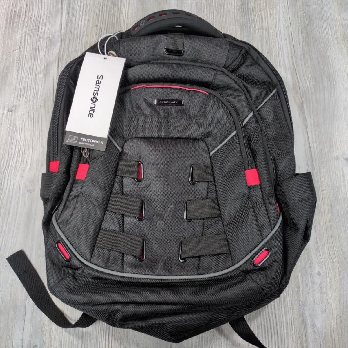 Samsonite Tectonic X 17 Laptop Backpack Black/red 19 x 13 x 8
