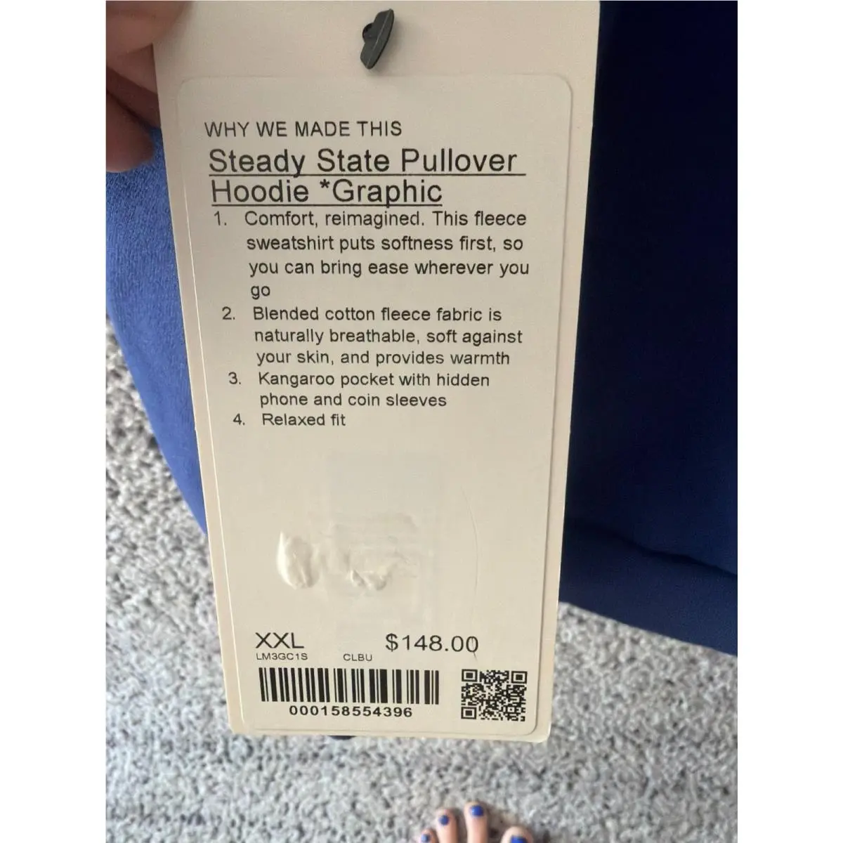 Lululemon clothing - Blue 1