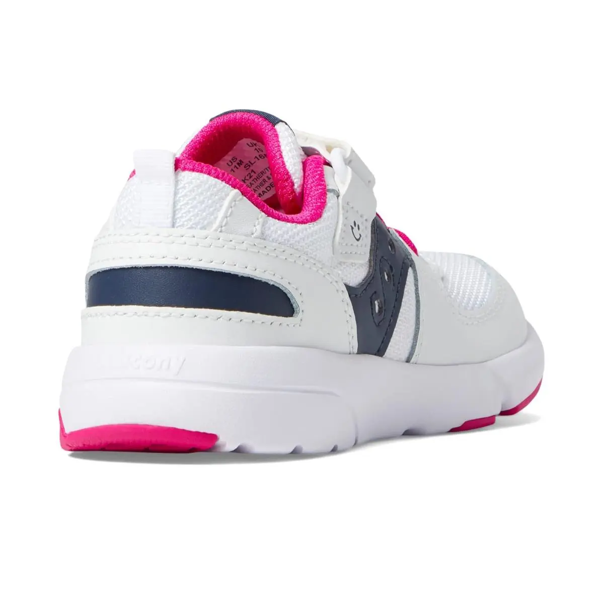 Saucony shoes - White/Navy/Pink 3