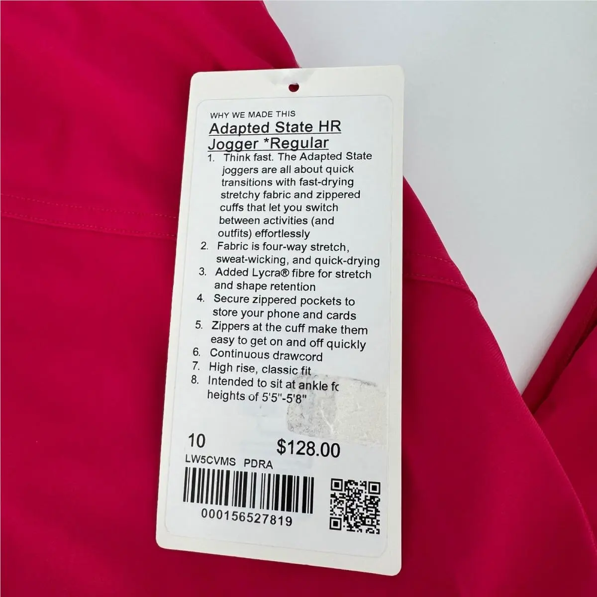 Lululemon clothing - Red 3