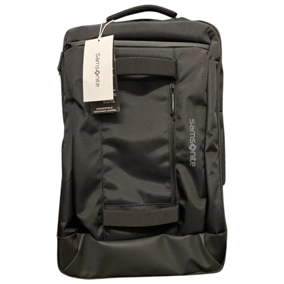 Convertible Wheeled Backpack with Telescopic Handle Black by Samsonite