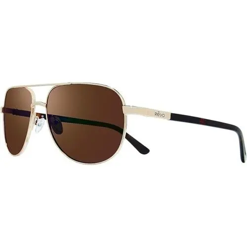 Revo Sunglasses Conrad Gold Tortoise Frame / Terra Mirror Polarized Lens RE1106