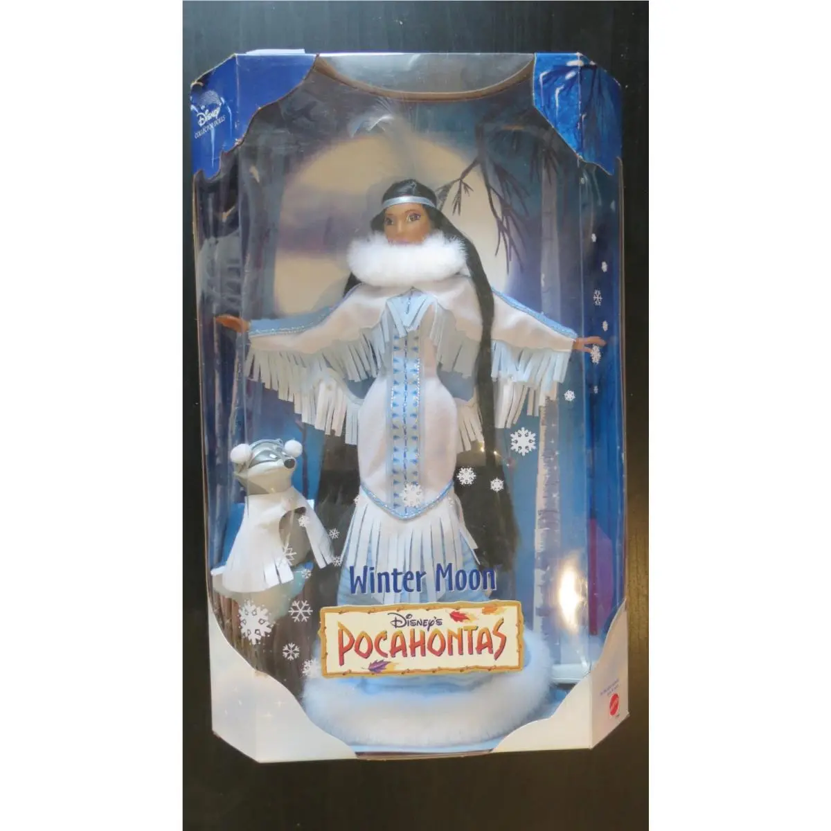 Mattel 23964 Winter Moon Disney`s Pocahontas Doll with Meeko 199