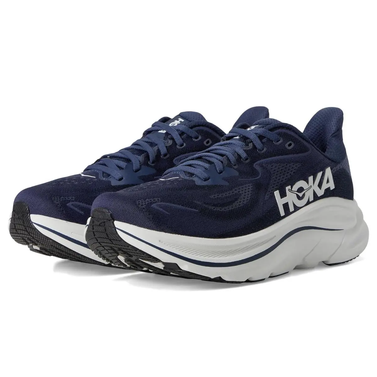 Hoka shoes - Alpine Blue/Foggy Night 34