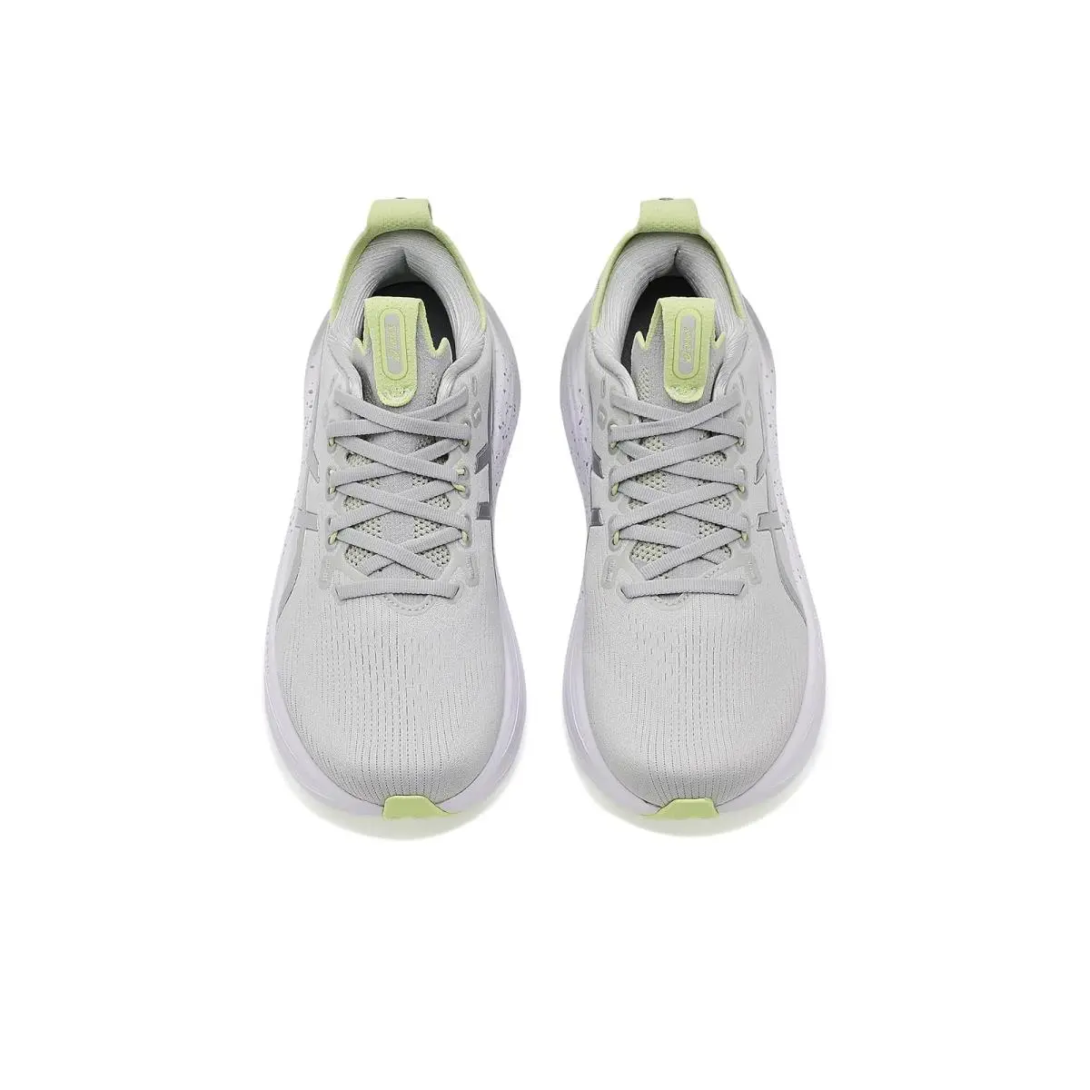 Asics shoes - Platinum/Glow Green 0