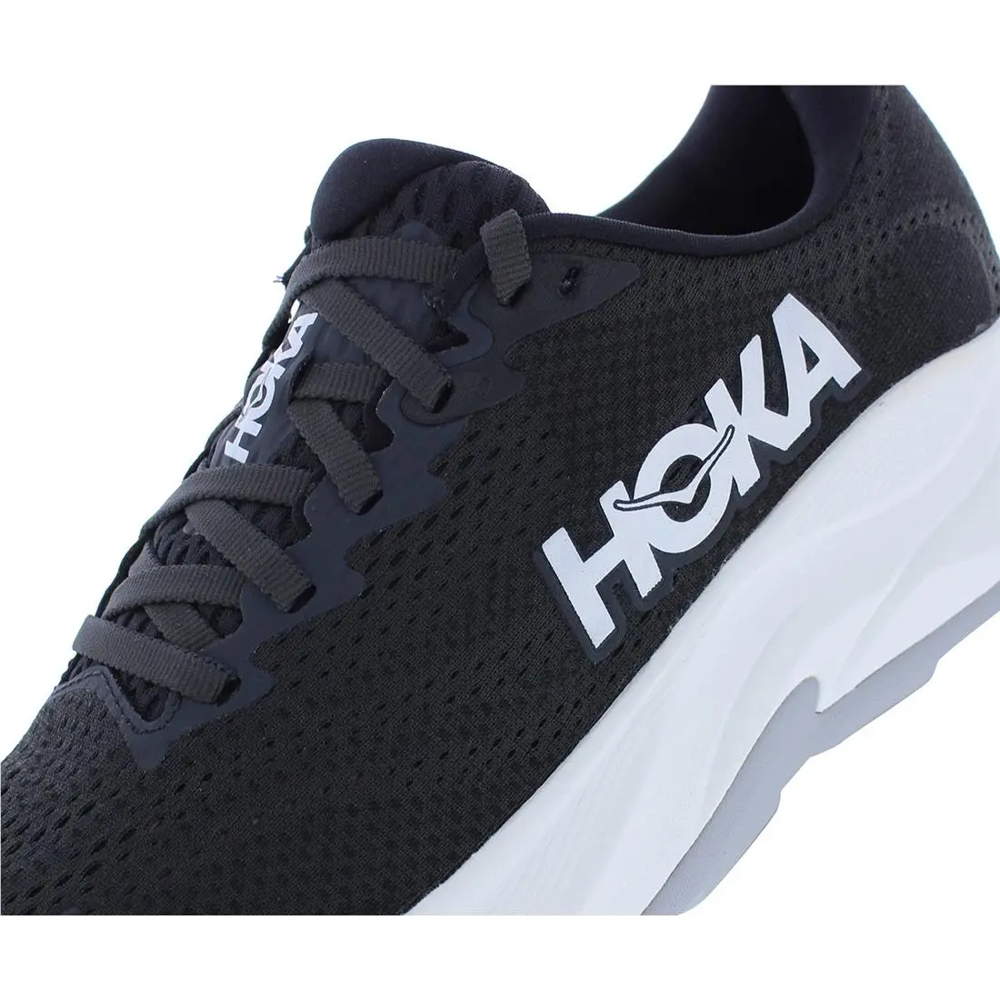 Hoka shoes - Black/White, Full: Black/White 4
