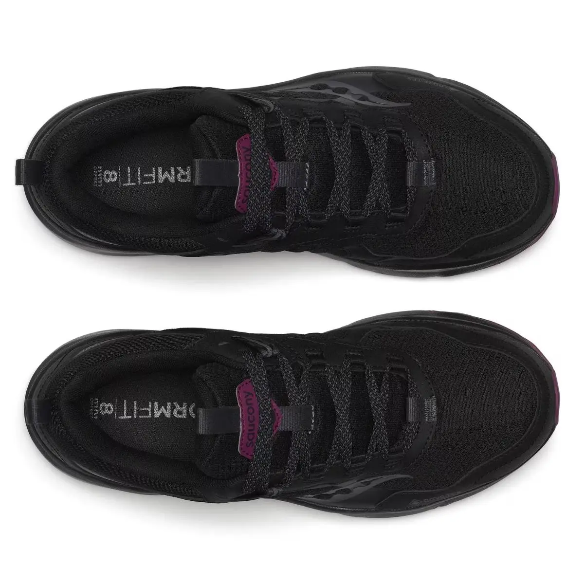 Saucony shoes - Black | Plum 3