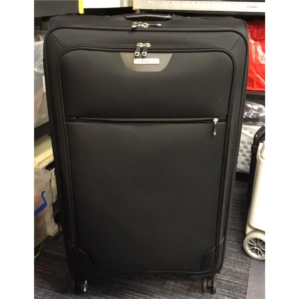 Samsonite Expandable Xxl Extra Large Black Checked-in Luggage