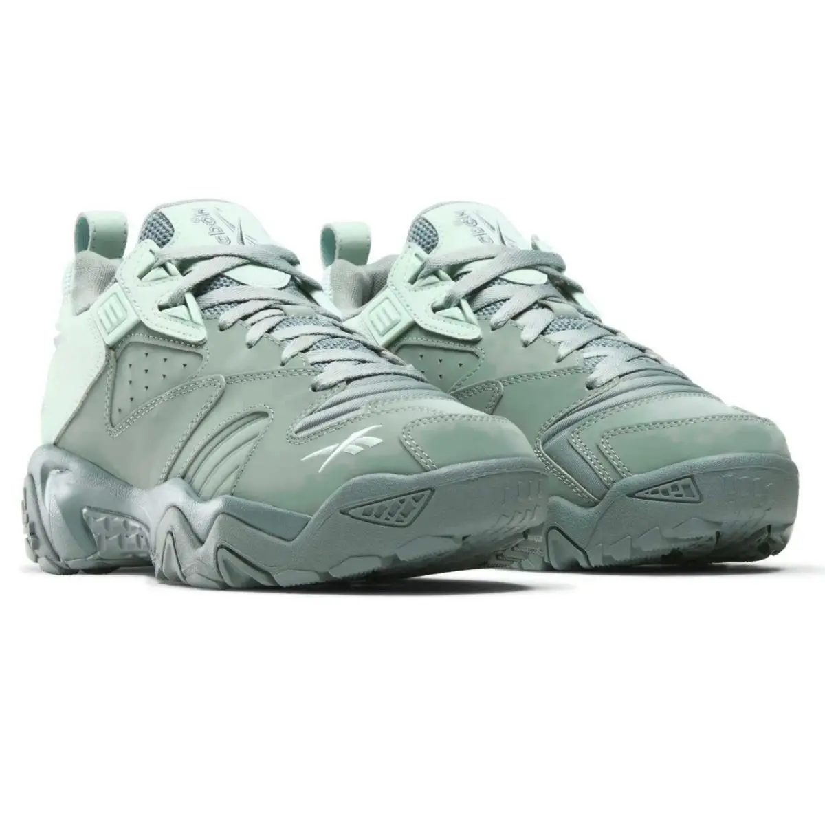 Reebok shoes - Reebok Brutus Low - Brutus Low - Green, Manufacturer: Light Fog/Light Fog/Tranquil Teal 8
