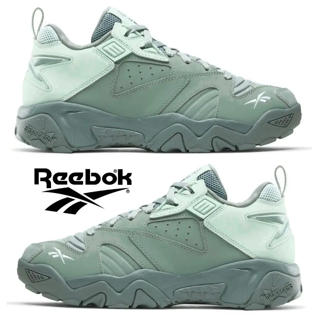 Reebok shoes - Reebok Brutus Low - Brutus Low - Green, Manufacturer: Light Fog/Light Fog/Tranquil Teal 15