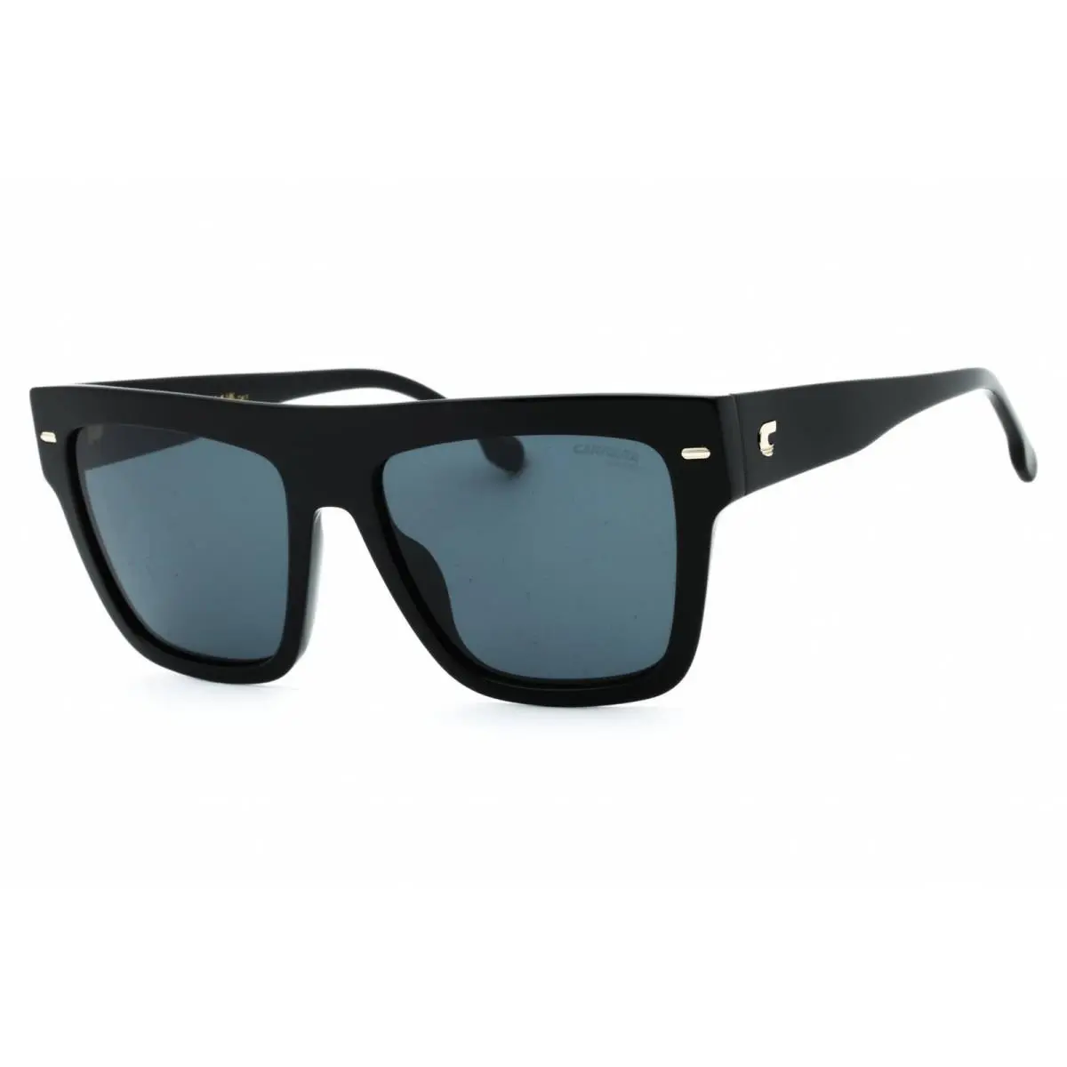 Carrera Men`s Sunglasses Black Plastic Rectangular Full Rim Frame 3016/S 807 IR