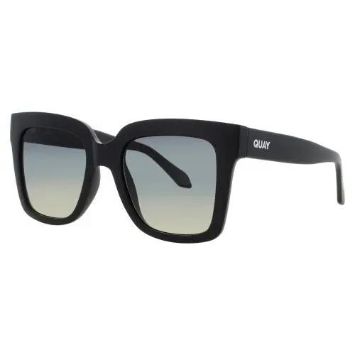 Quay ICY-59297 Sunglasses Sun Glasses Mtblk/smkgrn Matte 52mm