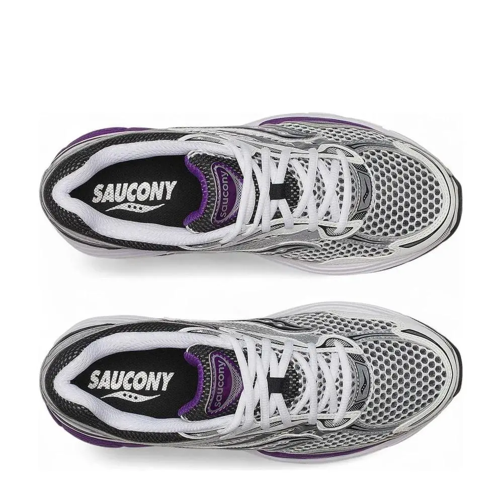 Saucony shoes - Saucony ProGrid Omni Stability Running Silver & Purple - S70739-10 - Silver 1