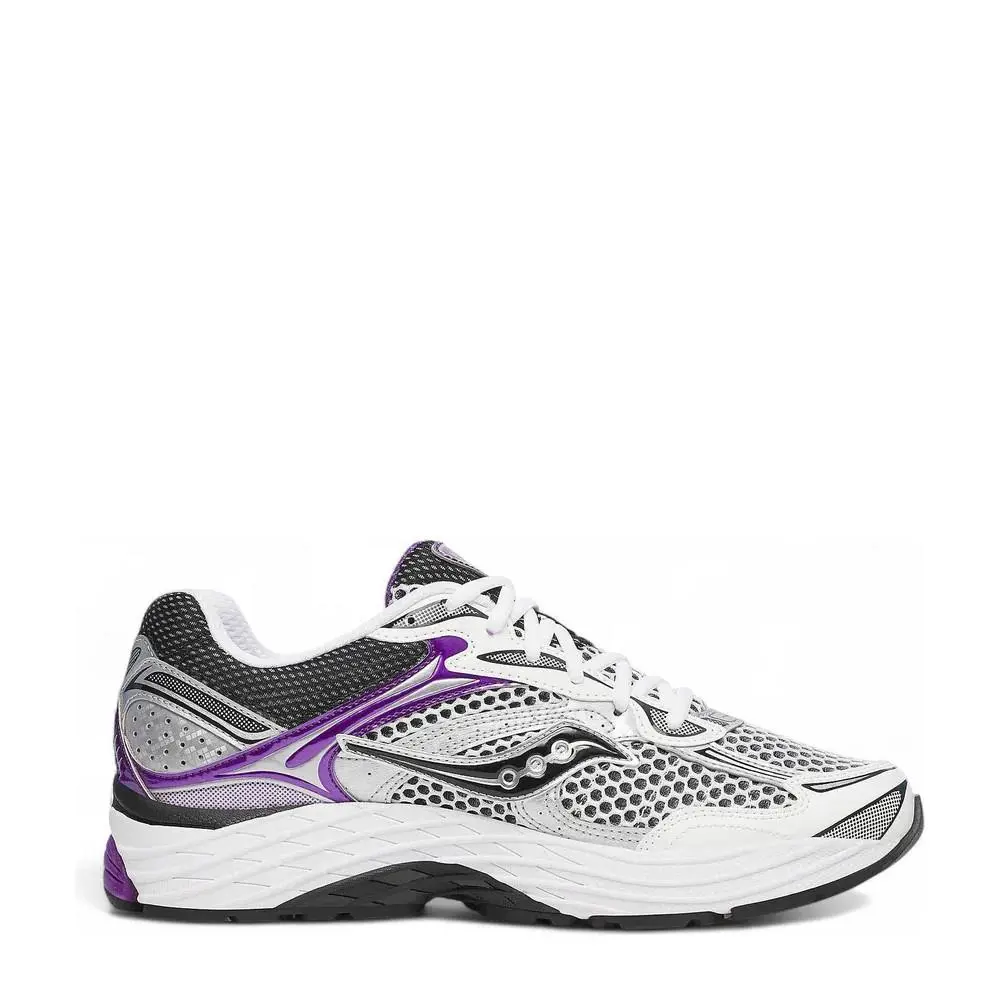 Saucony shoes - Saucony ProGrid Omni Stability Running Silver & Purple - S70739-10 - Silver 4