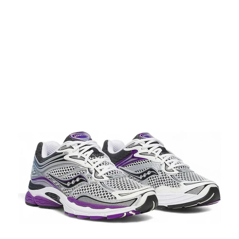Saucony shoes - Saucony ProGrid Omni Stability Running Silver & Purple - S70739-10 - Silver 7