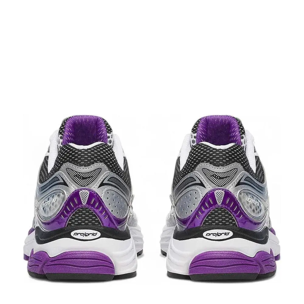 Saucony shoes - Saucony ProGrid Omni Stability Running Silver & Purple - S70739-10 - Silver 9